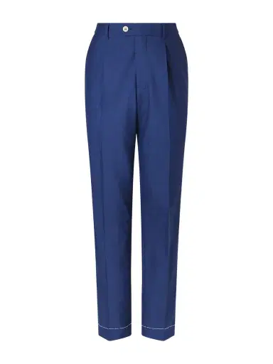 Brunello Cucinelli Straight-Leg Pleated Virgin Wool Suit Trousers - Men | Thumbnail 1