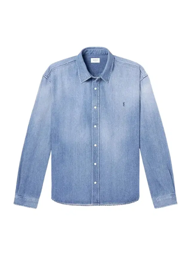 Logo-Embroidered Denim Shirt - Men