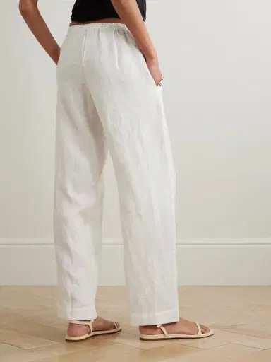 Deiji Studios Washed-linen Wide-leg Pants | Thumbnail 3 Deiji Studios Washed-linen Wide-leg Pants | Thumbnail 3
