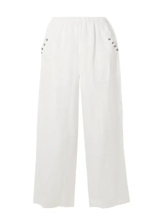 Washed-linen Wide-leg Pants
