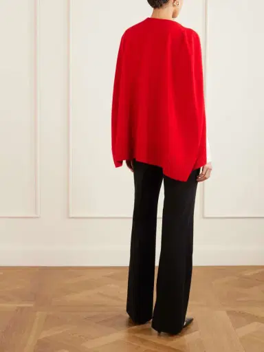 TOTEME Cape-effect Cashmere Sweater | Thumbnail 3 TOTEME Cape-effect Cashmere Sweater | Thumbnail 3