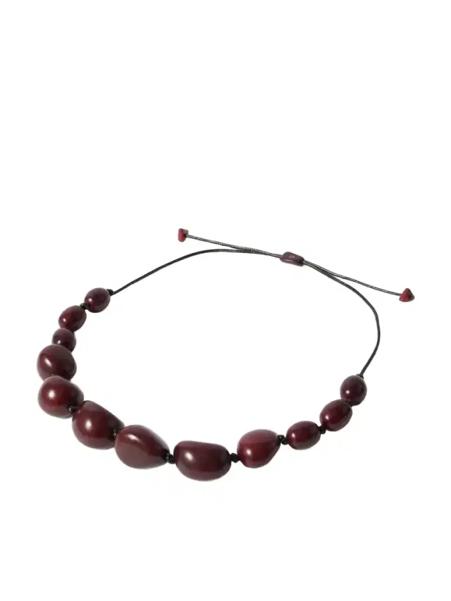The Statement Tagua And Leather Necklace