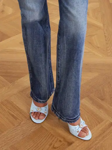 Versace Opera Embellished Patent-leather Mules | Thumbnail 2 Versace Opera Embellished Patent-leather Mules | Thumbnail 2