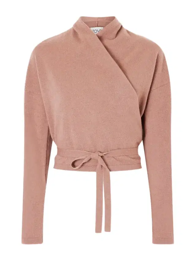 Kay Cashmere Wrap Cardigan