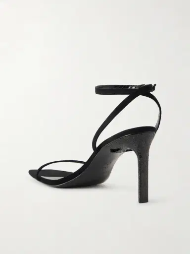 Tory Burch Crystal-embellished Suede Sandals | Thumbnail 3