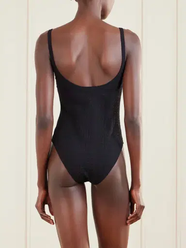 Lisa Marie Fernandez Marilyn Stretch-seersucker Swimsuit | Thumbnail 3 Lisa Marie Fernandez Marilyn Stretch-seersucker Swimsuit | Thumbnail 3