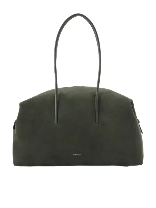 The Stockholm Large Leather-trimmed Suede Tote