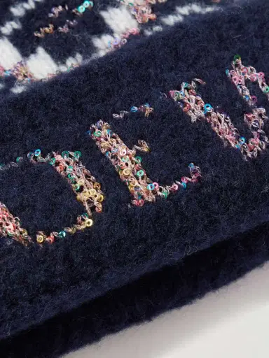Loewe Sequin-embellished Fair Isle Wool-blend Beanie | Thumbnail 4 Loewe Sequin-embellished Fair Isle Wool-blend Beanie | Thumbnail 4