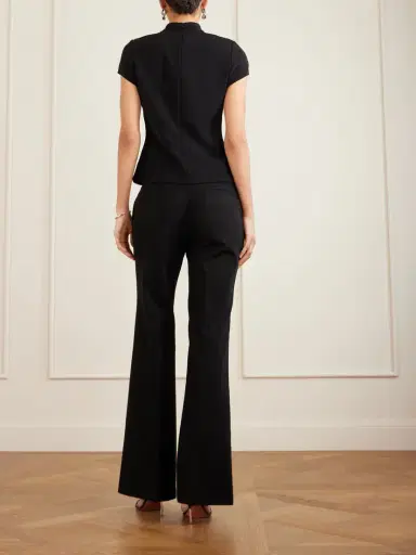 Courrèges Crepe Mockneck Top | Thumbnail 3 Courrèges Crepe Mockneck Top | Thumbnail 3