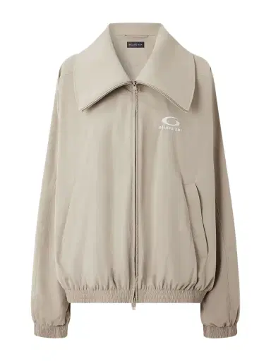Balenciaga Oversized Embroidered Shell Track Jacket | Thumbnail 1