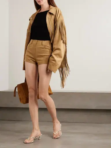 Norma Kamali Fringed Oversized Brushed Jacket | Thumbnail 2