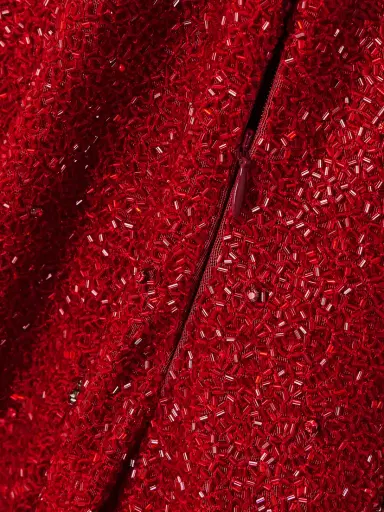 Clio Peppiatt Sophia Embellished Stretch-mesh Gown | Thumbnail 4