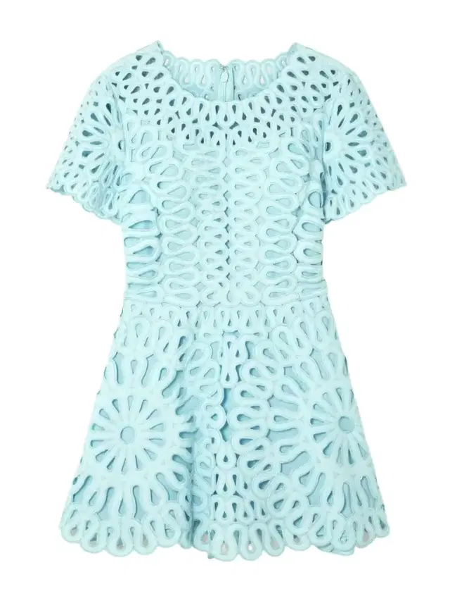 Emrys Broderie Anglaise Cotton-blend Mini Dress