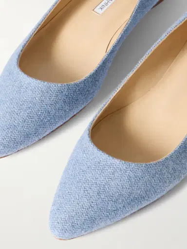 Manolo Blahnik Tweed Ballerina Flats | Thumbnail 4 Manolo Blahnik Tweed Ballerina Flats | Thumbnail 4