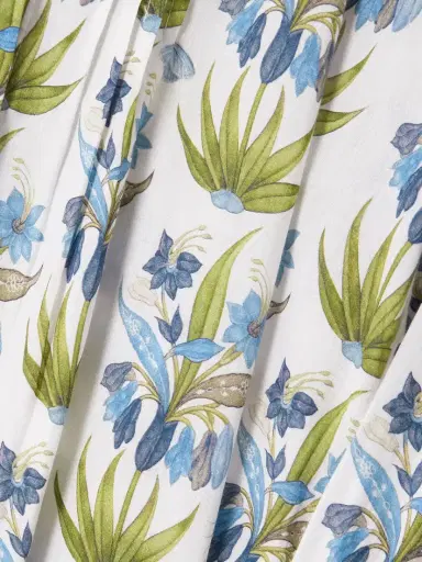 Emporio Sirenuse Chiara Celestine Pleated Floral-print Cotton-voile Shirt | Thumbnail 5 Emporio Sirenuse Chiara Celestine Pleated Floral-print Cotton-voile Shirt | Thumbnail 5