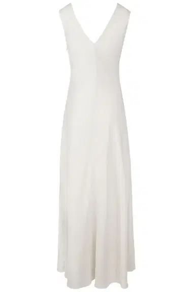 Brunello Cucinelli Precious Neckline Fluid Dress | Thumbnail 5 Brunello Cucinelli Precious Neckline Fluid Dress | Thumbnail 5