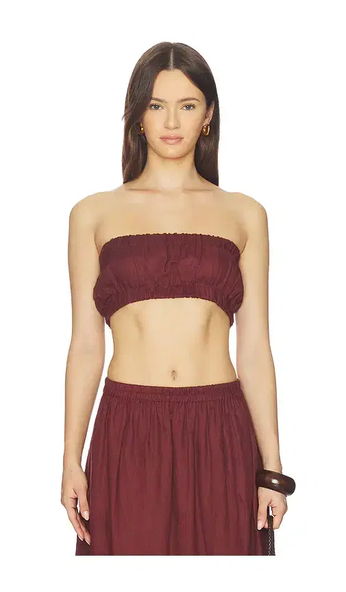 MIKOH Marlion Strapless Top