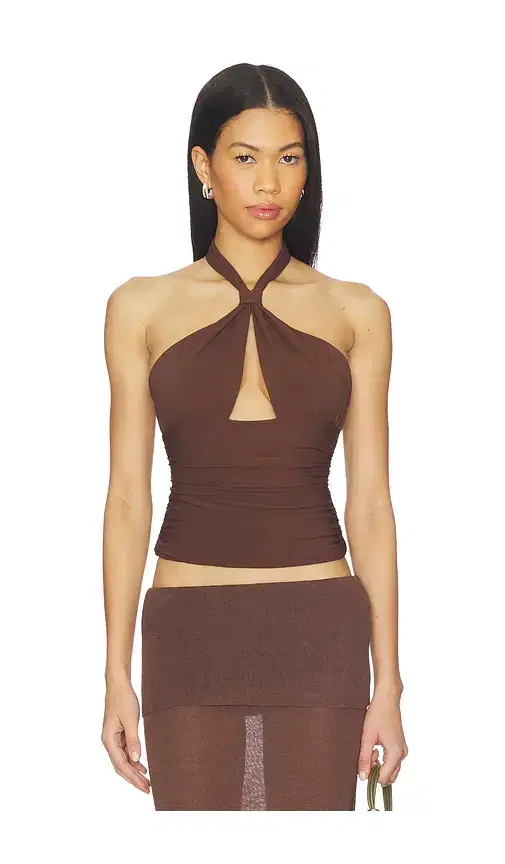 Piper Knotted Halter Top