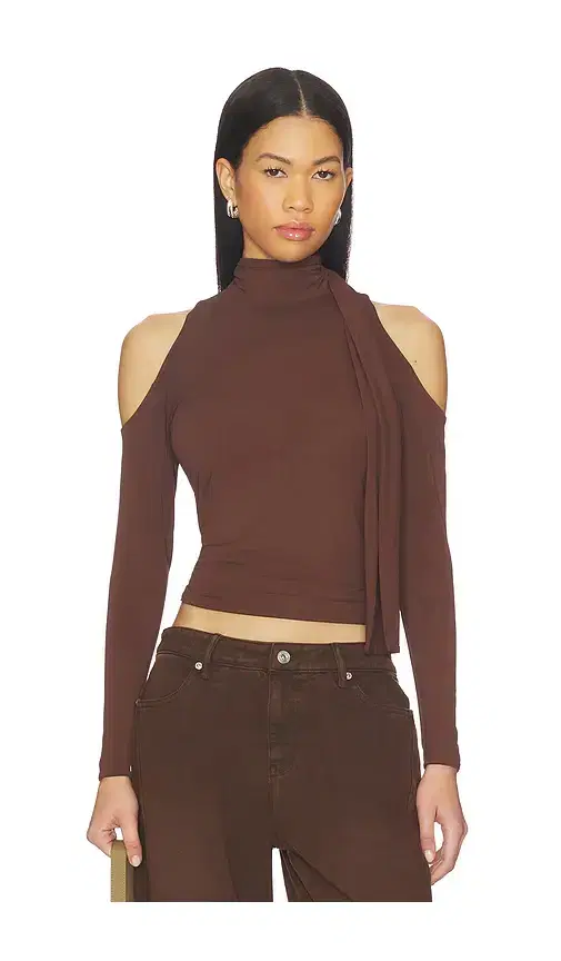 Jean Scarf Top
