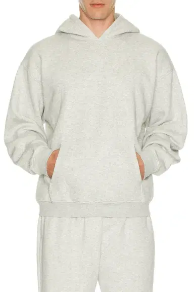 Skims Fleece Lounge Relaxed Hoodie | Thumbnail 3