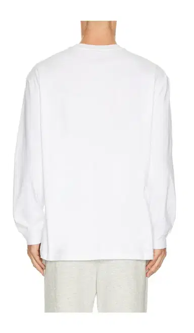 Skims Heavyweight Cotton Long Sleeve T-Shirt | Thumbnail 2