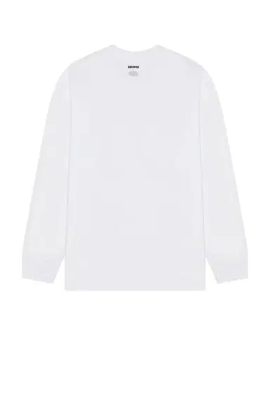 Skims Heavyweight Cotton Long Sleeve T-Shirt | Thumbnail 6