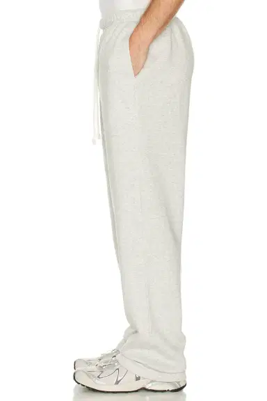 Skims Fleece Lounge Straight Leg Pant | Thumbnail 4