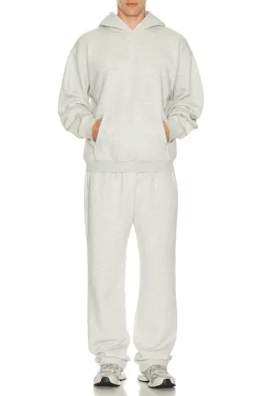 Skims Fleece Lounge Straight Leg Pant | Thumbnail 6