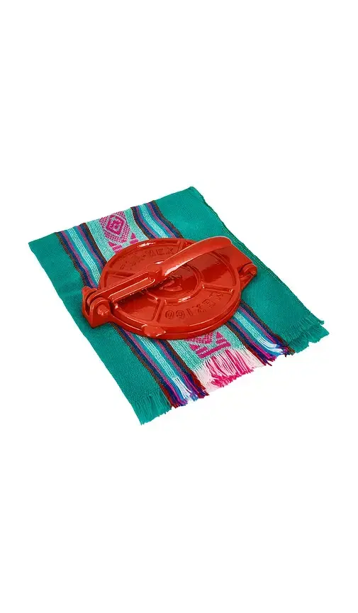 Verve Culture Mexican Tortilla Press Kit With Servilleta