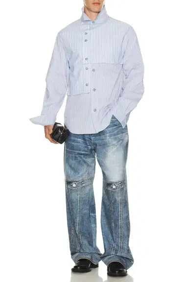 ANDERSSON BELL Stripe Layered Shirt | Thumbnail 3 ANDERSSON BELL Stripe Layered Shirt | Thumbnail 3