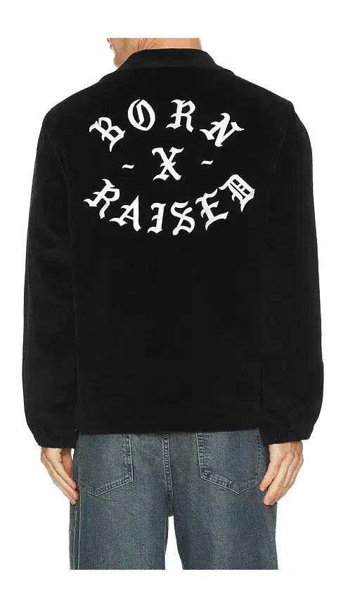 Born x Raised Zine Corduroy Coach Jacket