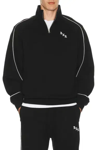 Born x Raised Piped Quarter Zip Sweater | Thumbnail 3 Born x Raised Piped Quarter Zip Sweater | Thumbnail 3
