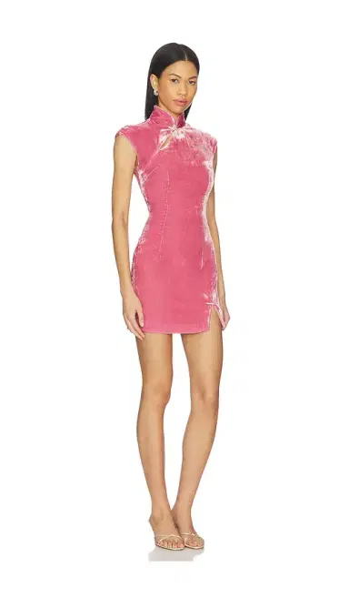 Sau Lee Dawn Velvet Dress | Thumbnail 2 Sau Lee Dawn Velvet Dress | Thumbnail 2
