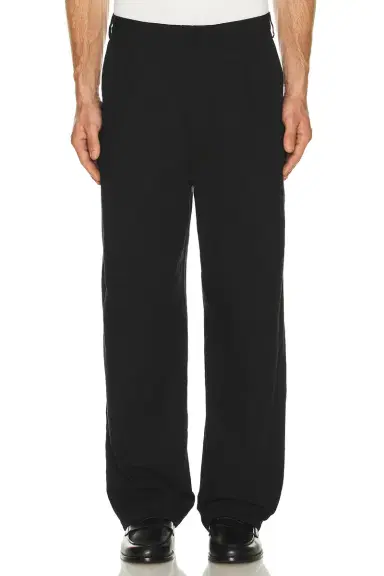 Palmes Wide Pleated Suit Trousers | Thumbnail 1