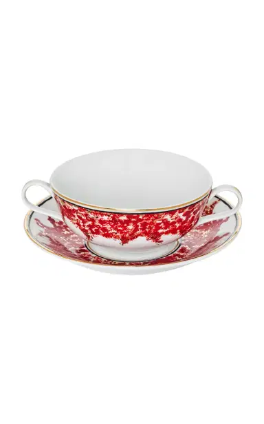Tania Bulhoes Plaza Athenee Consomme Bowl - Red | Thumbnail 1