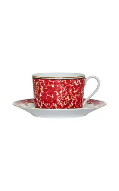 Tania Bulhoes Plaza Athenee Tea Cup and Saucer - Multi | Thumbnail 1