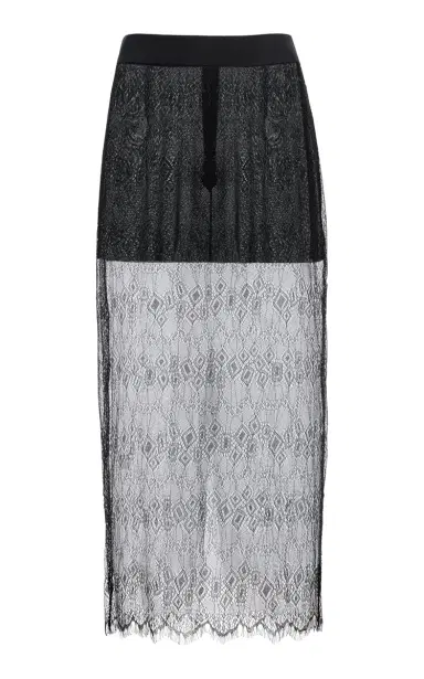 The Frankie Shop Alrose Lace Midi Skirt | Thumbnail 3 The Frankie Shop Alrose Lace Midi Skirt | Thumbnail 3
