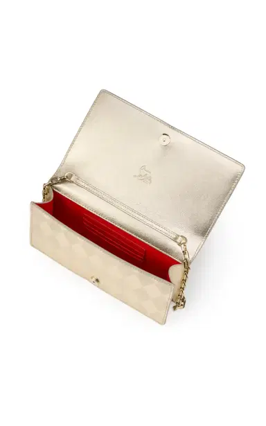 Christian Louboutin Bettina Metallic Leather Clutch | Thumbnail 6 Christian Louboutin Bettina Metallic Leather Clutch | Thumbnail 6