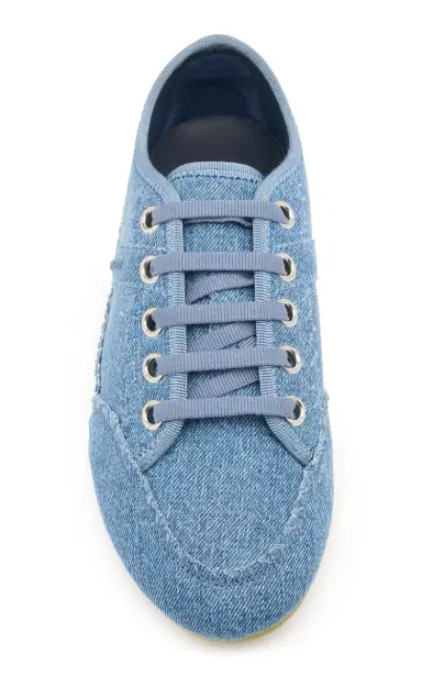 Givenchy Slim Denim Low-Top Sneakers | Thumbnail 3 Givenchy Slim Denim Low-Top Sneakers | Thumbnail 3