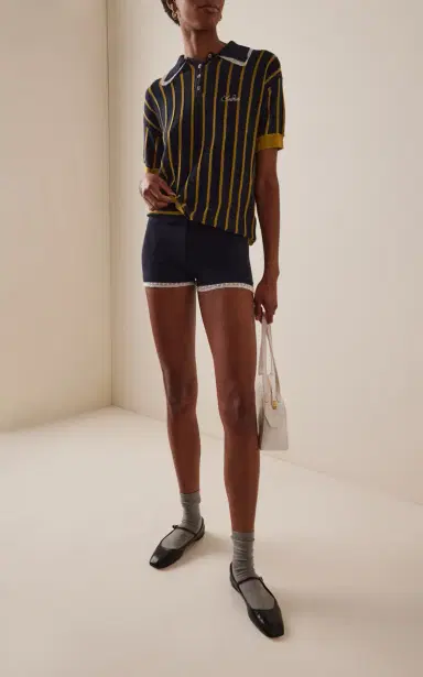 SIEDRÉS Sou Knitted Mini Shorts | Thumbnail 2 SIEDRÉS Sou Knitted Mini Shorts | Thumbnail 2