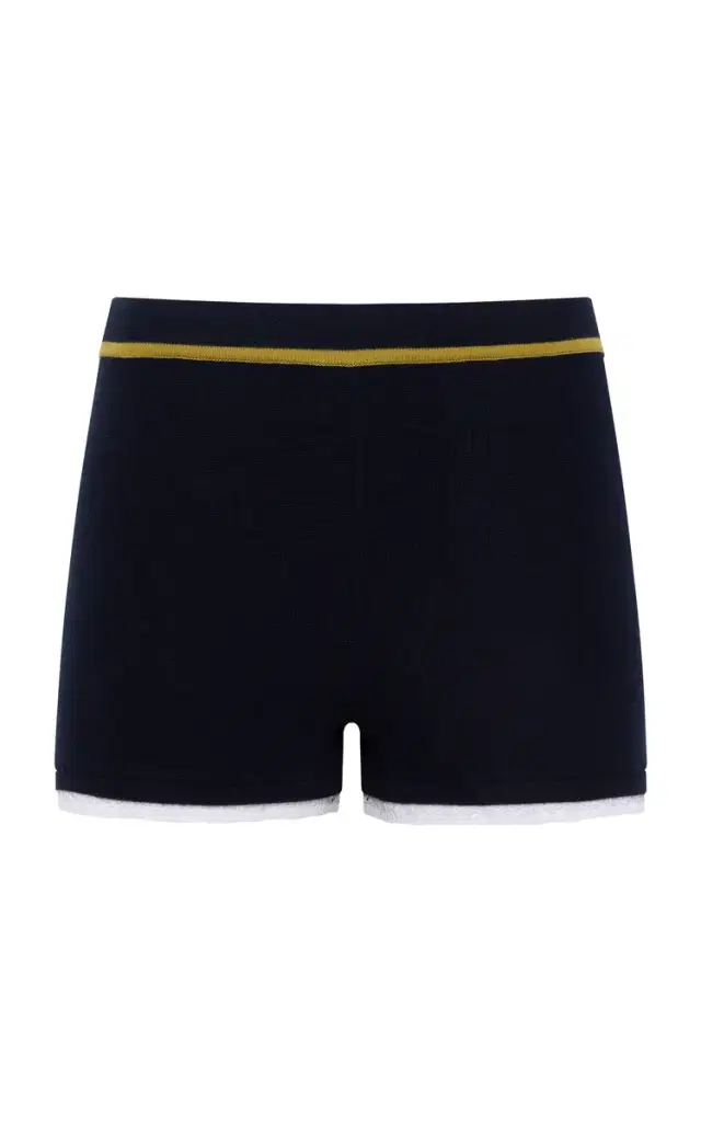 SIEDRÉS Sou Knitted Mini Shorts