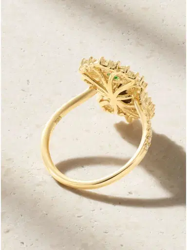 Suzanne Kalan 18-karat Gold Multi-stone Ring | Thumbnail 4