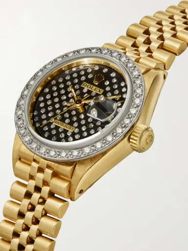 Stephanie Windsor Rolex Vintage 1979 Datejust 26mm Automatic 18-karat Yellow And White Gold And Diamond Watch | Thumbnail 3 Stephanie Windsor Rolex Vintage 1979 Datejust 26mm Automatic 18-karat Yellow And White Gold And Diamond Watch | Thumbnail 3