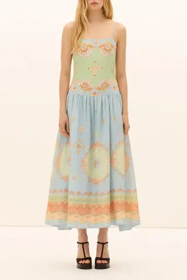 KATE FORD Matthiola Waisted Dress | Thumbnail 2