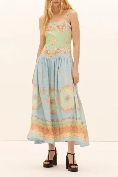 KATE FORD Matthiola Waisted Dress | Thumbnail 3