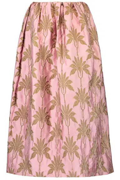 ODEEH Midi Skirt - Rosequartz | Thumbnail 4