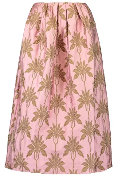 ODEEH Midi Skirt - Rosequartz | Thumbnail 1