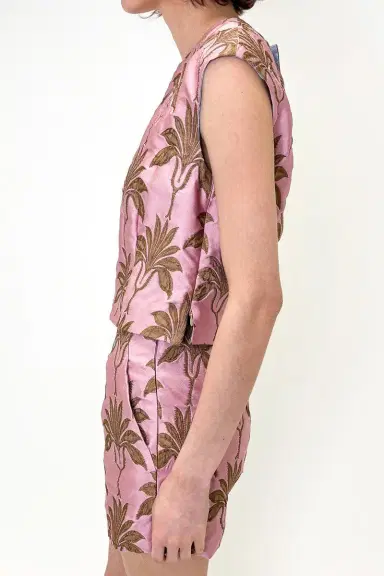 ODEEH Sleeveless Shirt - Rosequartz | Thumbnail 4
