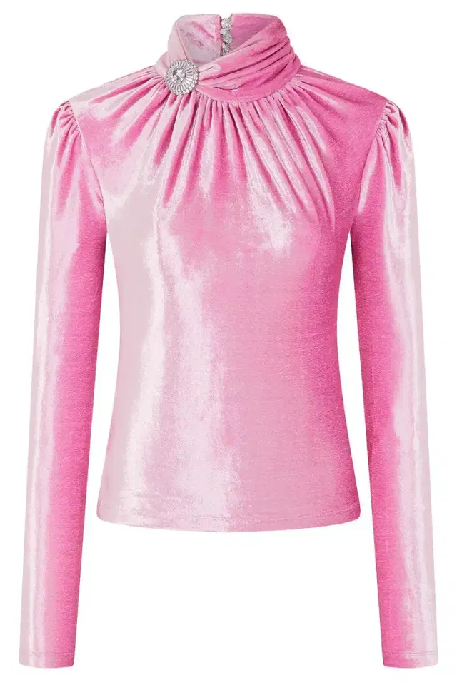 Velour Longsleeve Haute Top