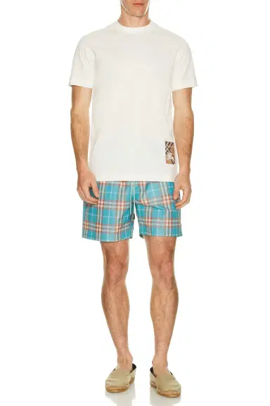 Burberry Seb Check Swim Shorts | Thumbnail 3 Burberry Seb Check Swim Shorts | Thumbnail 3